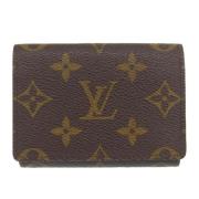 Louis Vuitton Vintage Pre-owned Tyg hem-och-kontorstillbehr Brown, Dam