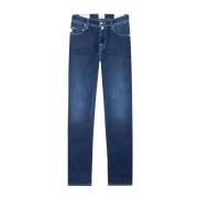 Tramarossa Slim-Fit Five-Pocket Bomulls Jeans Blue, Herr