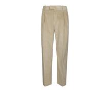 Drole de Monsieur Corduroy Golfbyxor Beige, Herr