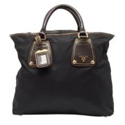 Prada Vintage Pre-owned Laeder prada-vskor Black, Dam