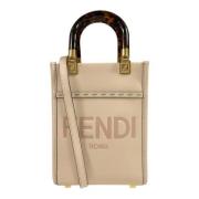 Fendi Vintage Pre-owned Laeder fendi-vskor Beige, Dam