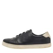 Fendi Vintage Pre-owned Laeder sneakers Black, Dam