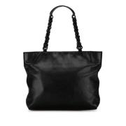 Chanel Vintage Pre-owned Laeder totevskor Black, Dam