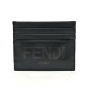 Fendi Vintage Pre-owned Laeder hem-och-kontorstillbehr Black, Unisex