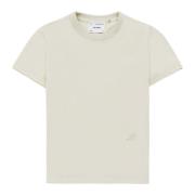 Axel Arigato Signatur Slim T-shirt Beige, Dam