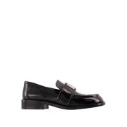 Acne Studios Svarta läderloafers - Modern stil Black, Dam