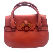 Salvatore Ferragamo Pre-owned Pre-owned Laeder handvskor Red, Dam