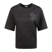 Brunello Cucinelli Svart T-shirt Kollektion Black, Dam