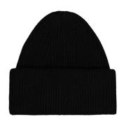 Laneus Ren Kashmir Beanie Mössa Black, Dam