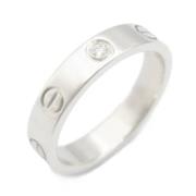 Cartier Vintage Pre-owned Vitt guld ringar Gray, Dam