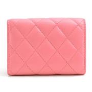 Chanel Vintage Pre-owned Laeder plnbcker Pink, Dam