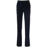 Incotex Slim Fit Cordbyxor Blue, Herr