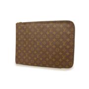 Louis Vuitton Vintage Pre-owned Canvas louis-vuitton-vskor Brown, Dam