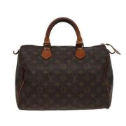 Louis Vuitton Vintage Pre-owned Canvas louis-vuitton-vskor Brown, Dam