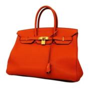 Hermès Vintage Pre-owned Laeder handvskor Orange, Dam