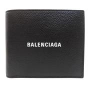 Balenciaga Vintage Pre-owned Laeder plnbcker Black, Herr