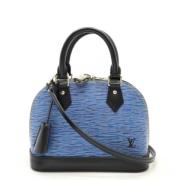 Louis Vuitton Vintage Pre-owned Laeder louis-vuitton-vskor Blue, Dam