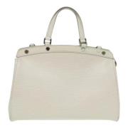 Louis Vuitton Vintage Pre-owned Laeder louis-vuitton-vskor White, Dam