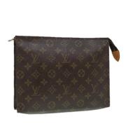 Louis Vuitton Vintage Pre-owned Canvas necessrer Brown, Dam