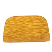 Louis Vuitton Vintage Pre-owned Laeder louis-vuitton-vskor Yellow, Dam