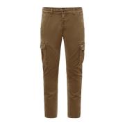 BomBoogie Slim-fit Cargo Byxor Brown, Herr