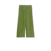 Max Mara Weekend Silke Crepe de Chine Kortbyxor Green, Dam