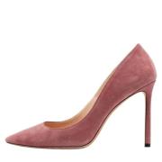 Jimmy Choo Pre-owned Pre-owned Mocka klackskor Pink, Dam