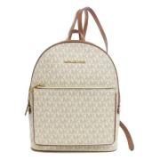 Michael Kors Pre-owned Pre-owned Plast ryggsckar White, Dam