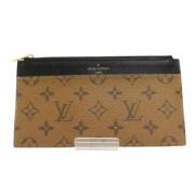 Louis Vuitton Vintage Pre-owned Plast plnbcker Beige, Dam