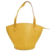 Louis Vuitton Vintage Pre-owned Laeder louis-vuitton-vskor Yellow, Dam