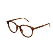 Saint Laurent Snygg Läder Axelväska Brown, Unisex