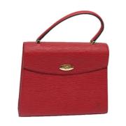 Louis Vuitton Vintage Pre-owned Laeder handvskor Red, Dam