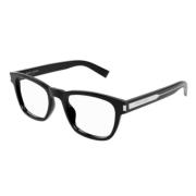 Saint Laurent Elegant Läder Axelväska Black, Unisex