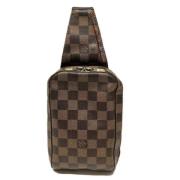 Louis Vuitton Vintage Pre-owned Canvas louis-vuitton-vskor Brown, Dam