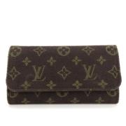 Louis Vuitton Vintage Pre-owned Tyg nyckelhllare Brown, Dam