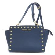 Michael Kors Pre-owned Pre-owned Plast axelremsvskor Blue, Dam