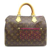 Louis Vuitton Vintage Pre-owned Tyg louis-vuitton-vskor Brown, Dam