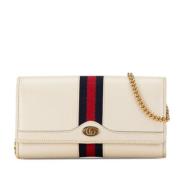 Gucci Vintage Pre-owned Laeder plnbcker White, Dam