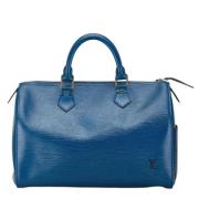 Louis Vuitton Vintage Pre-owned Laeder louis-vuitton-vskor Blue, Dam