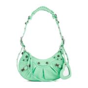 Balenciaga Grön Axelväska Le Cagole XS Green, Dam