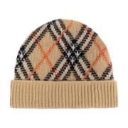 Burberry Hatt med rutmönster Beige, Unisex