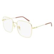 Gucci Stiliga Glasögon Gg0445O Yellow, Unisex