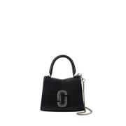 Marc Jacobs Mini Top Handle Väska i Läder Black, Dam