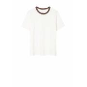 Paul Smith Vit Signature Stripe T-shirt White, Dam