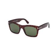 Tom Ford Stiliga solglasögon för modeentusiaster Brown, Unisex