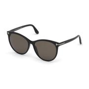 Tom Ford Stiliga solglasögon för modeentusiaster Black, Unisex