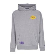 New Era NBA Half Logo Oversized Hoodie Gray, Herr