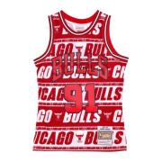 Mitchell & Ness Chicago Bulls Swingman Jersey Rodman 1997-98 Red, Herr