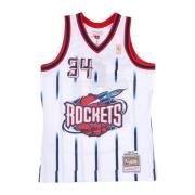 Mitchell & Ness NBA Swingman Jersey Olajuwon 1996-97 White, Herr