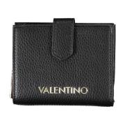 Valentino by Mario Valentino Svart Damplånbok med dragkedja Black, Dam